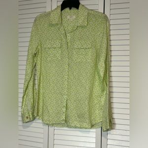 Size Small - Linen Charter Club Luxury Button Down